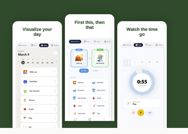 First this, then that