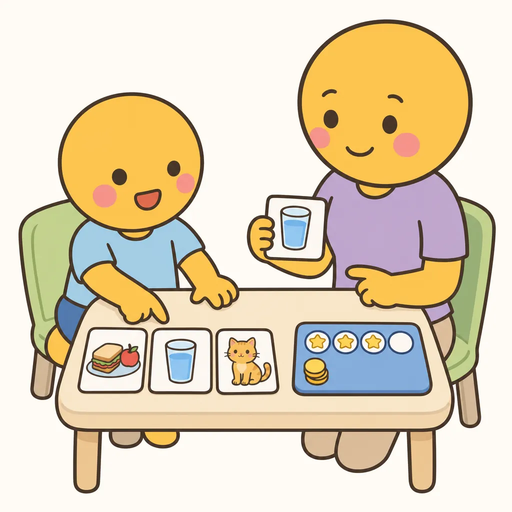 Aba therapy AAC picture communication symbol