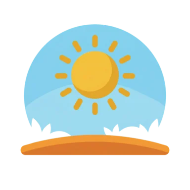 Afternoon AAC symbol