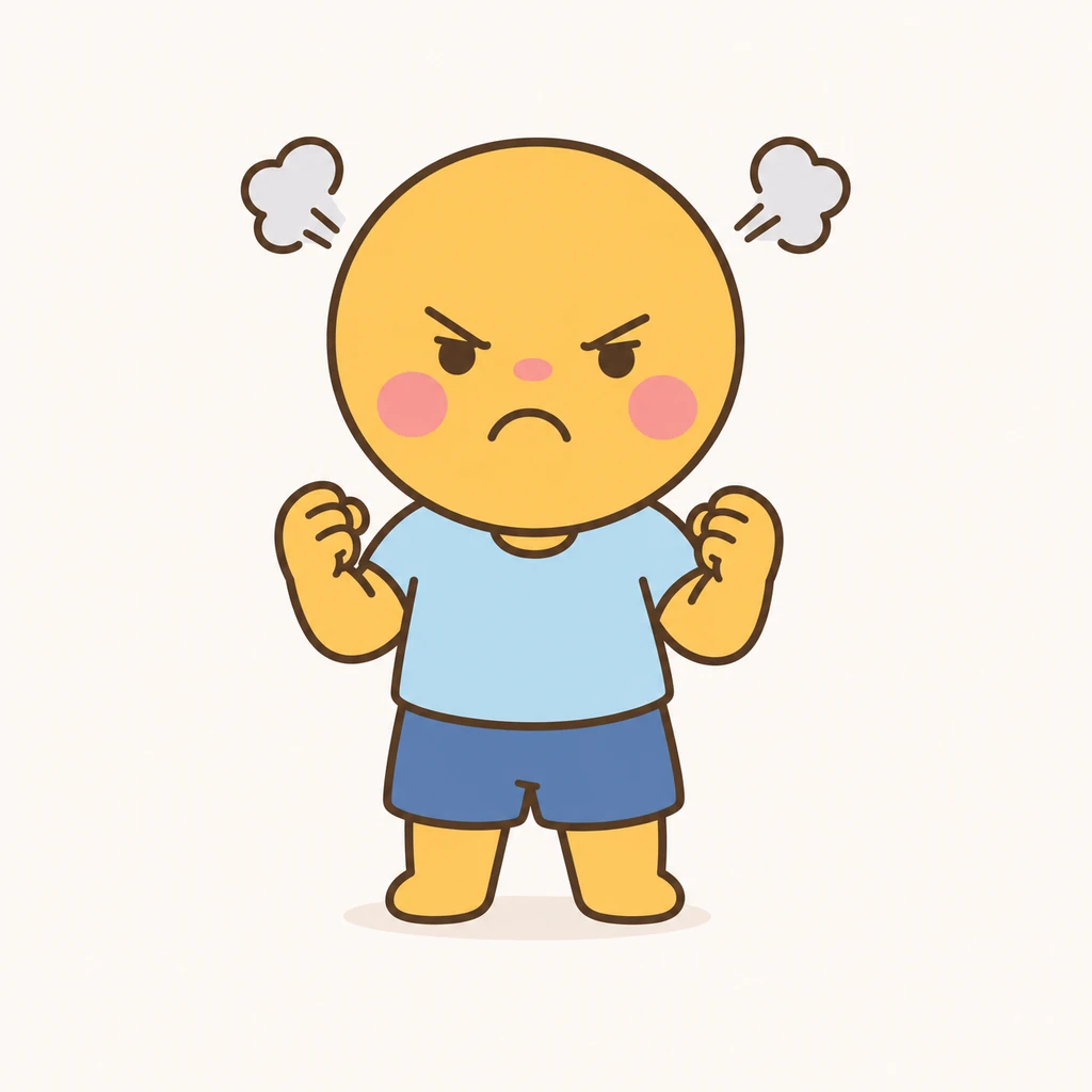 Angry AAC symbol