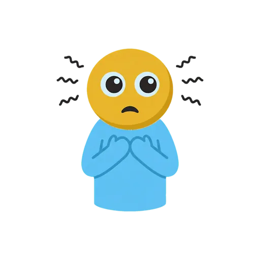 Anxious AAC symbol