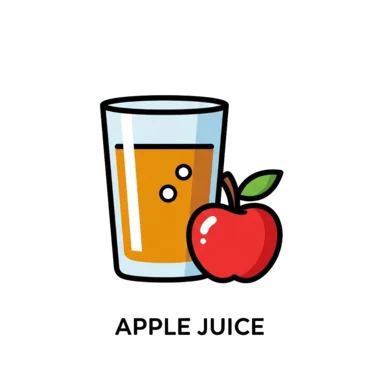 Apple juice AAC symbol