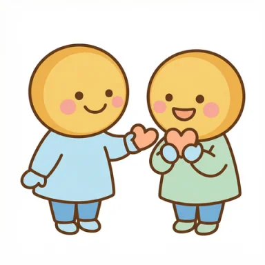 Be kind AAC picture communication symbol