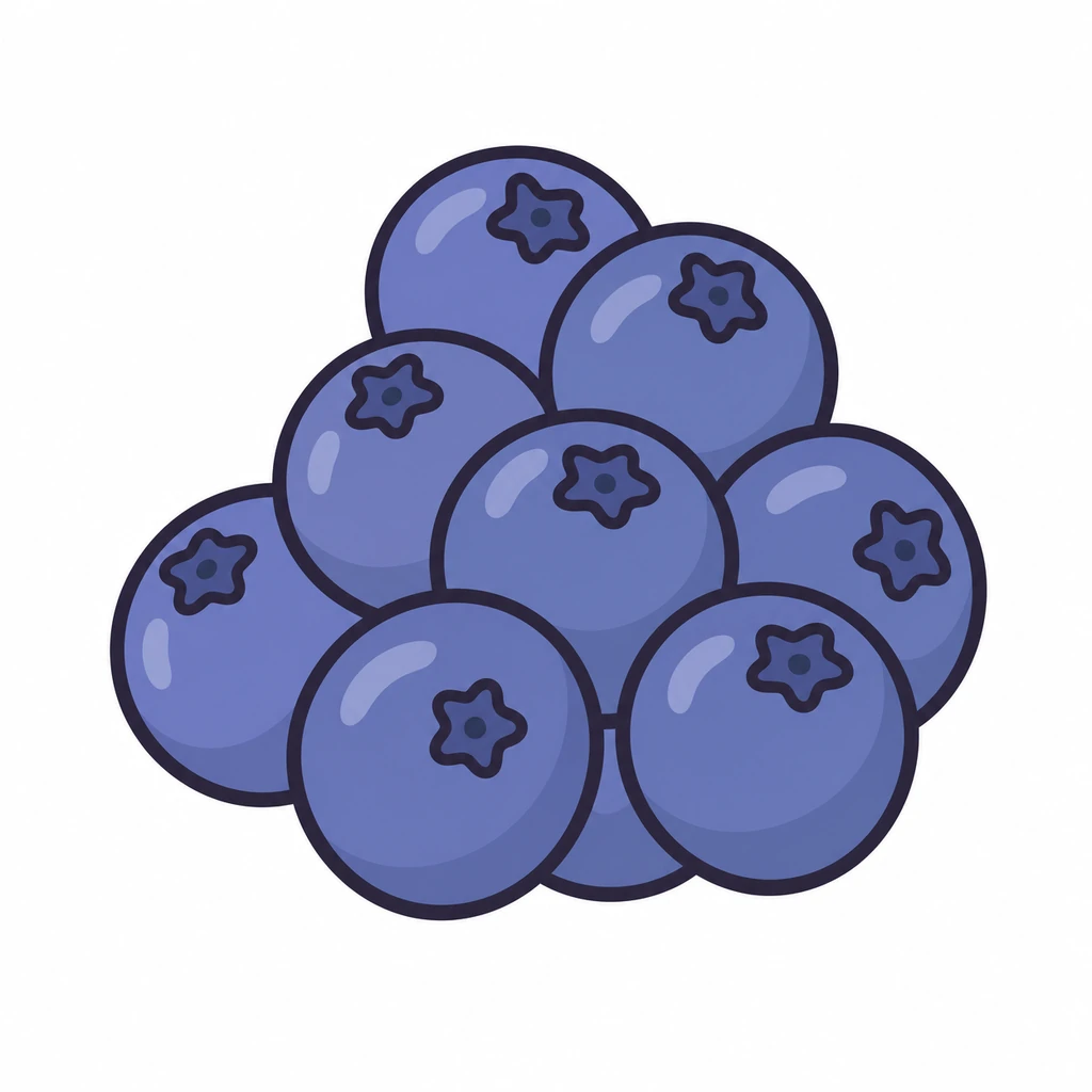 Blueberries AAC symbol