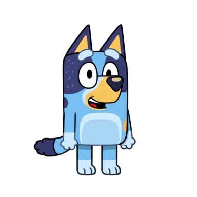 Bluey AAC symbol