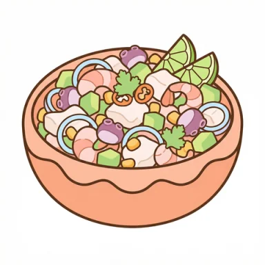 Ceviche AAC picture communication symbol