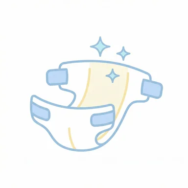 Change diaper AAC symbol