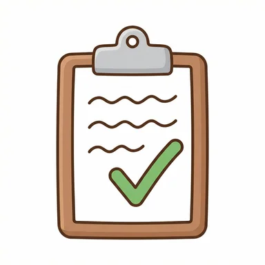 Clipboard AAC symbol