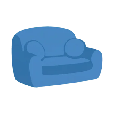 Couch AAC picture communication symbol