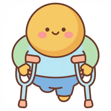 Crutches AAC symbol
