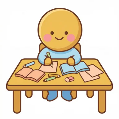 Do homework AAC picture communication symbol