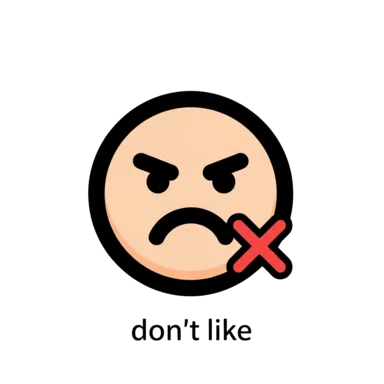 Don t like AAC symbol
