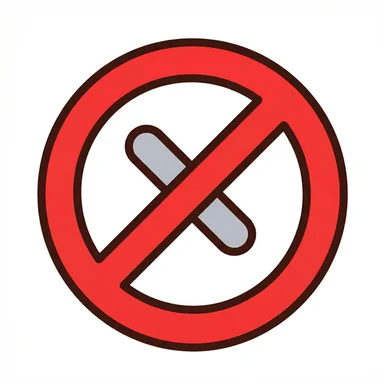Don't AAC symbol