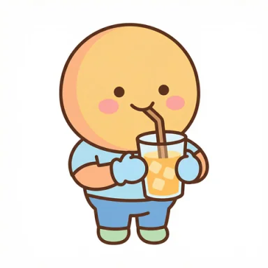 Drink lemonade AAC picture communication symbol