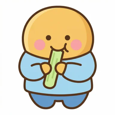 Eat celery AAC symbol
