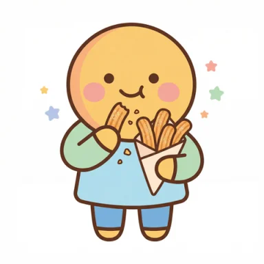 Eat churros AAC symbol