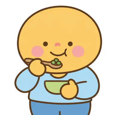 Eat peas AAC symbol