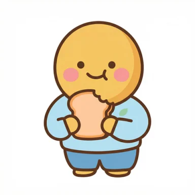 Eat toast AAC symbol