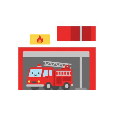 Fire station AAC symbol
