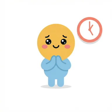Five more minutes AAC symbol