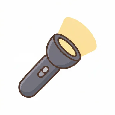Flashlight AAC symbol