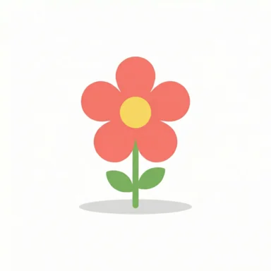Flower AAC symbol