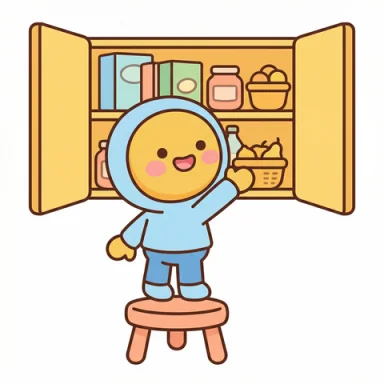 Get a snack AAC symbol