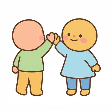 Give_high_five AAC symbol