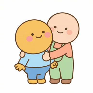Give_hug AAC symbol