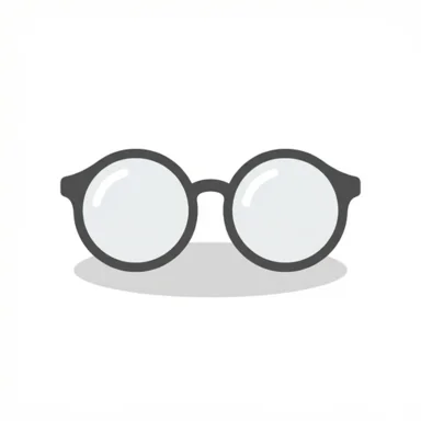 Glasses AAC symbol