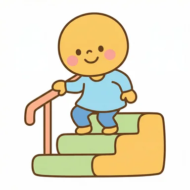 Go_down_stairs AAC symbol