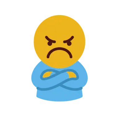 Grumpy AAC symbol