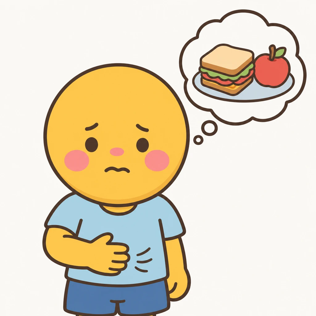 Hungry AAC picture communication symbol