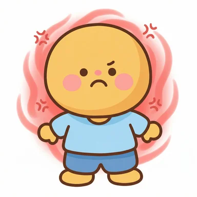 I_feel_angry AAC symbol