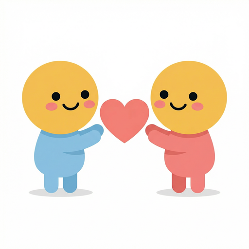 AAC symbol for I love you — augmentative communication for children