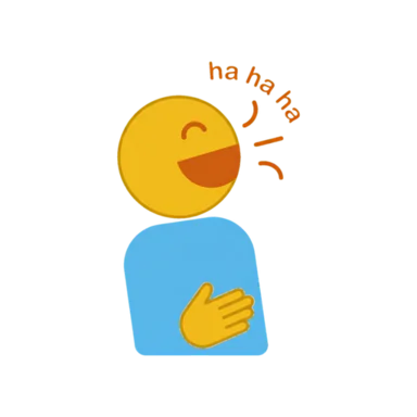 Joke AAC picture communication symbol
