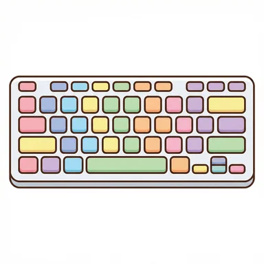 Keyboard AAC symbol