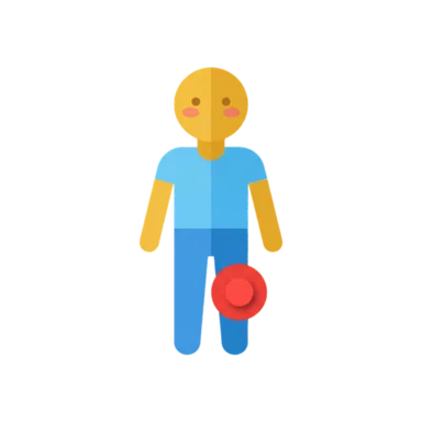 Knee AAC symbol