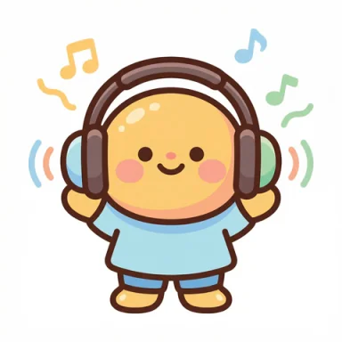 Listen to music AAC picture communication symbol