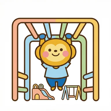 Monkey_bars AAC symbol