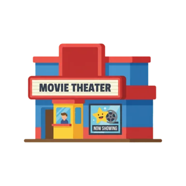 Movie theater AAC symbol