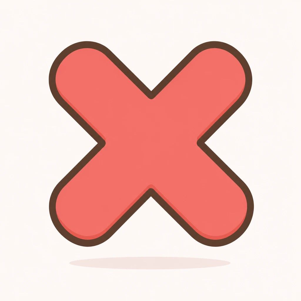 No AAC symbol