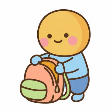 Open bag AAC picture communication symbol