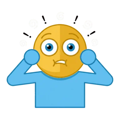 Overwhelmed AAC symbol