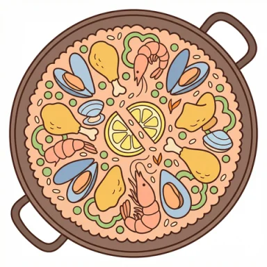 Paella AAC symbol