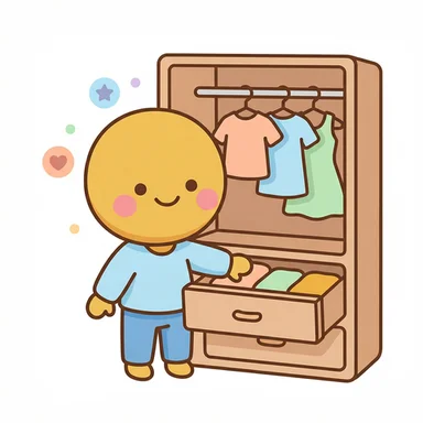 Pick_clothes AAC symbol