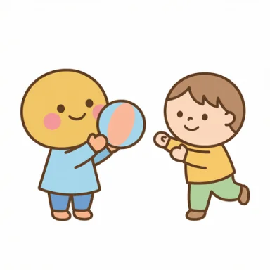 Play catch AAC picture communication symbol