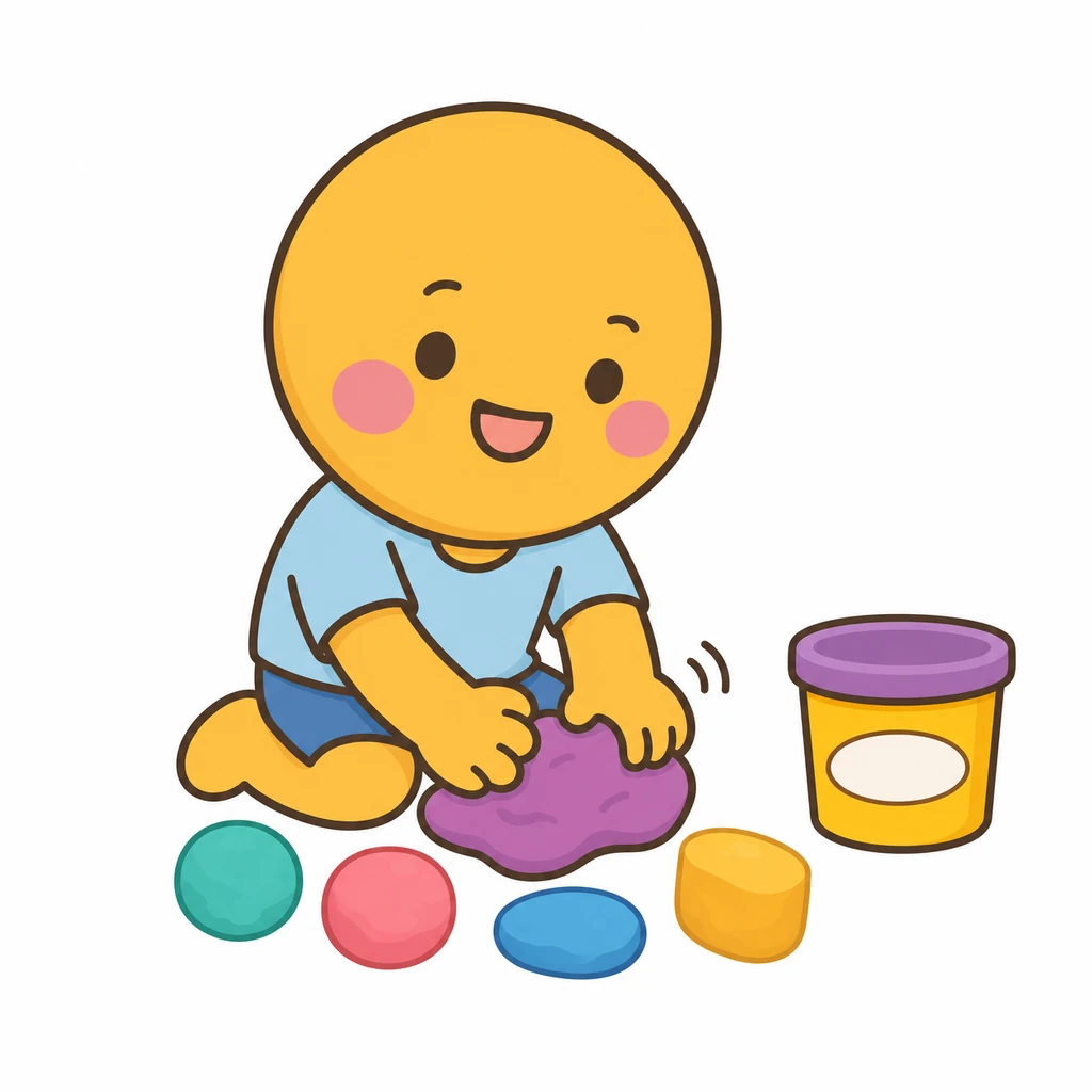 Play-doh AAC symbol
