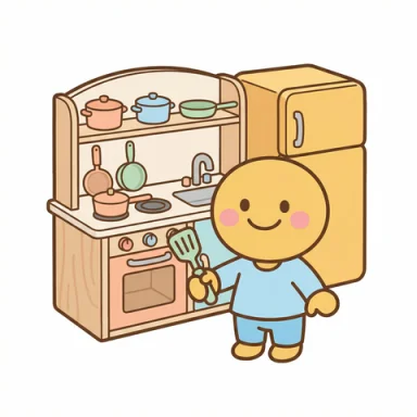 Play kitchen AAC picture communication symbol