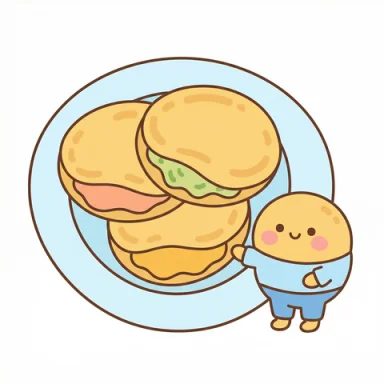 Pupusa AAC picture communication symbol